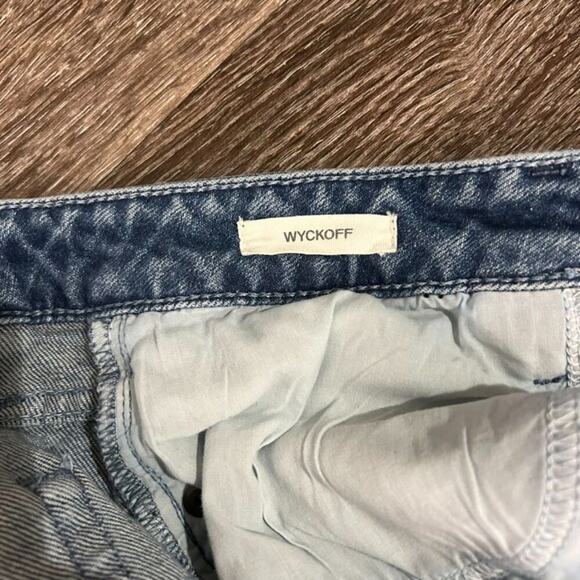 Lafayette 148 Wyckoff High Rise Wide Leg Jeans Size 29 Stretch Denim EUC - Picture 9 of 12